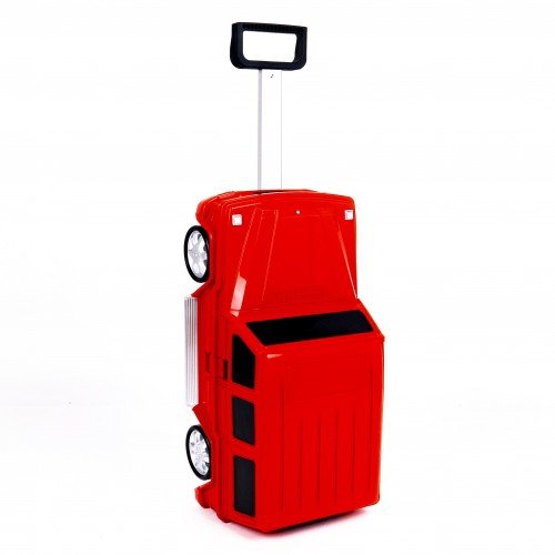 Детски куфар ENZO NORI модел ROAD полипропилен червен